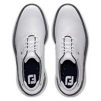 Men's Traditions Spikeless Golf Shoe - White