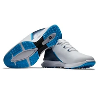 Men's Fuel Sport Spikeless Golf Shoe - White/Navy