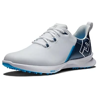 Men's Fuel Sport Spikeless Golf Shoe - White/Navy