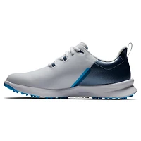 Men's Fuel Sport Spikeless Golf Shoe - White/Navy