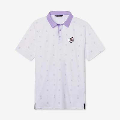 Men's Transfusion Printed Short Sleeve Polo