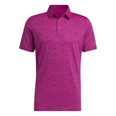 Men's Sport Texture Short Sleeve Polo