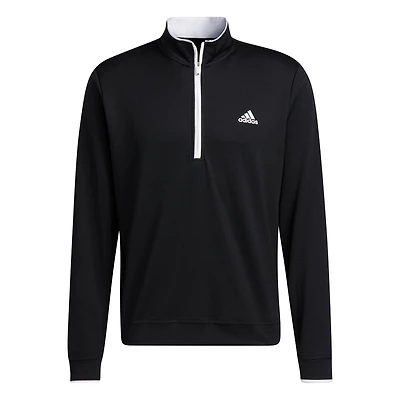 Men's Solid 1/4 Zip Pullover