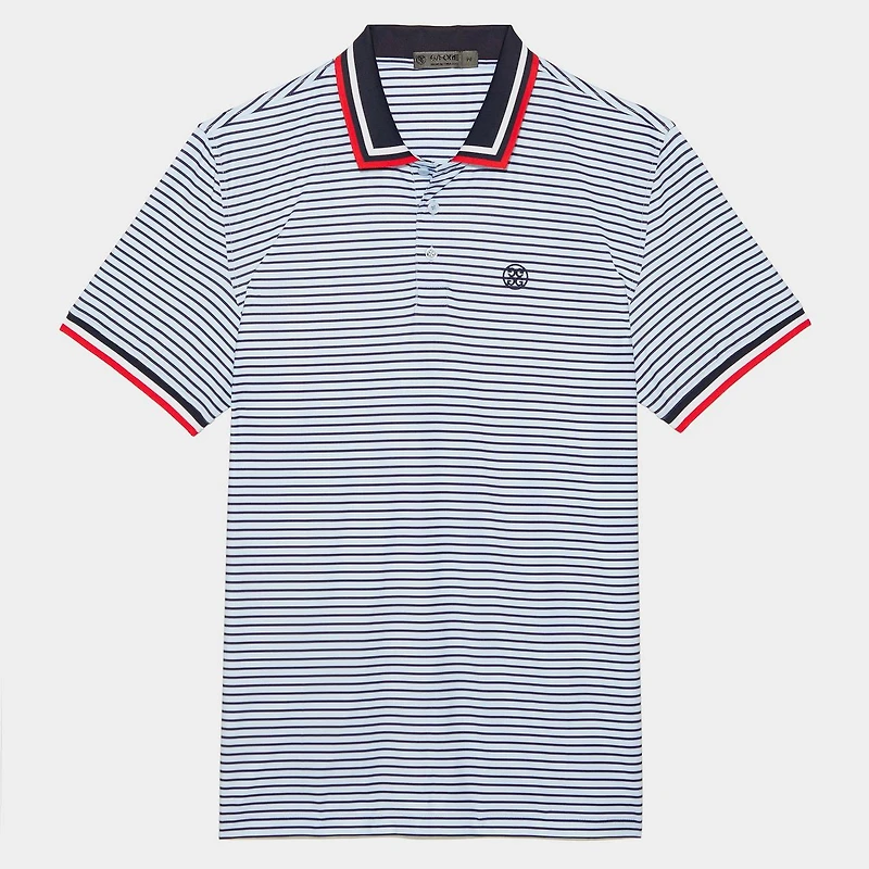Men's Skull & T's 3D Short Sleeve Polo