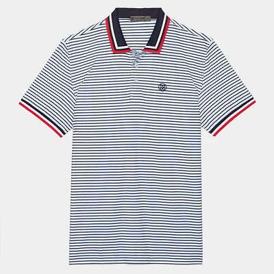 Men's Skull & T's 3D Short Sleeve Polo