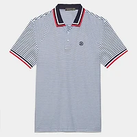 Men's Skull & T's 3D Short Sleeve Polo