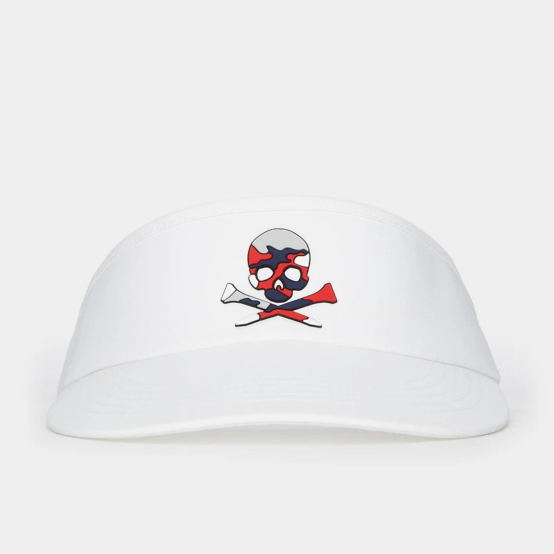 Men's Camo Skull Visor