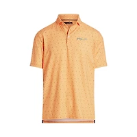 Men's Airflow Printed Tee Short Sleeve Polo