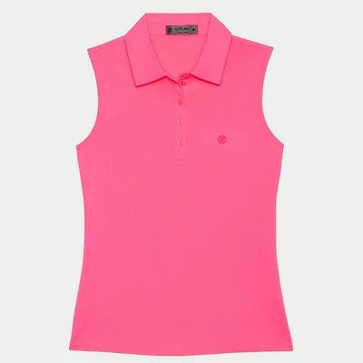Women's Pique Sleeveless Polo
