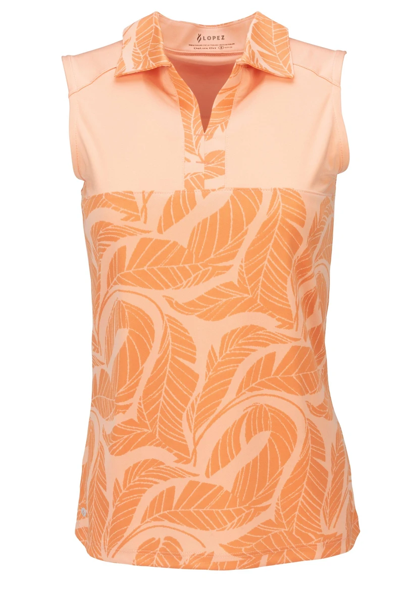 Women's Havana Sleeveless Polo Plus