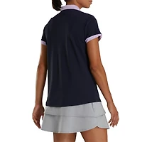 Women's Colourblock Short Sleeve Polo
