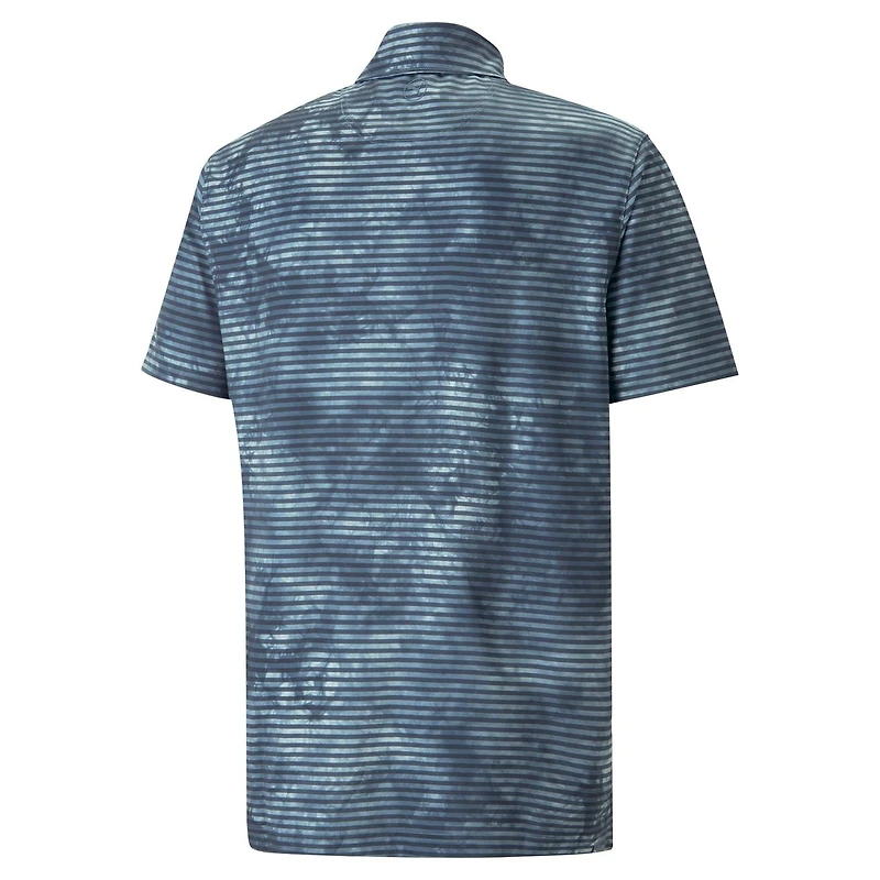 Men's Cloudspun Dye Stripe Short Sleeve Polo