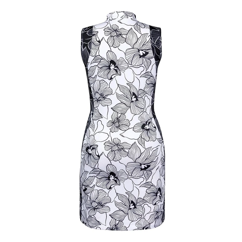 Women's Bali Print Sleeveless Dress