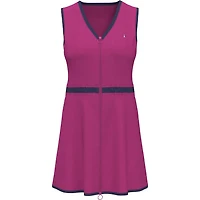 Women's Front Zip Sleeveless Dress