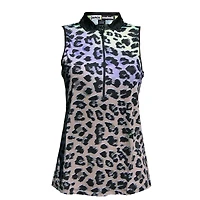 Women's Jungle Sunrise Printed Sleeveless Top