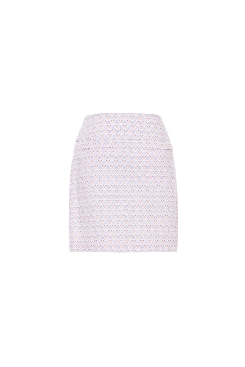 Women's Game Pink Printed 18 Inch Skort