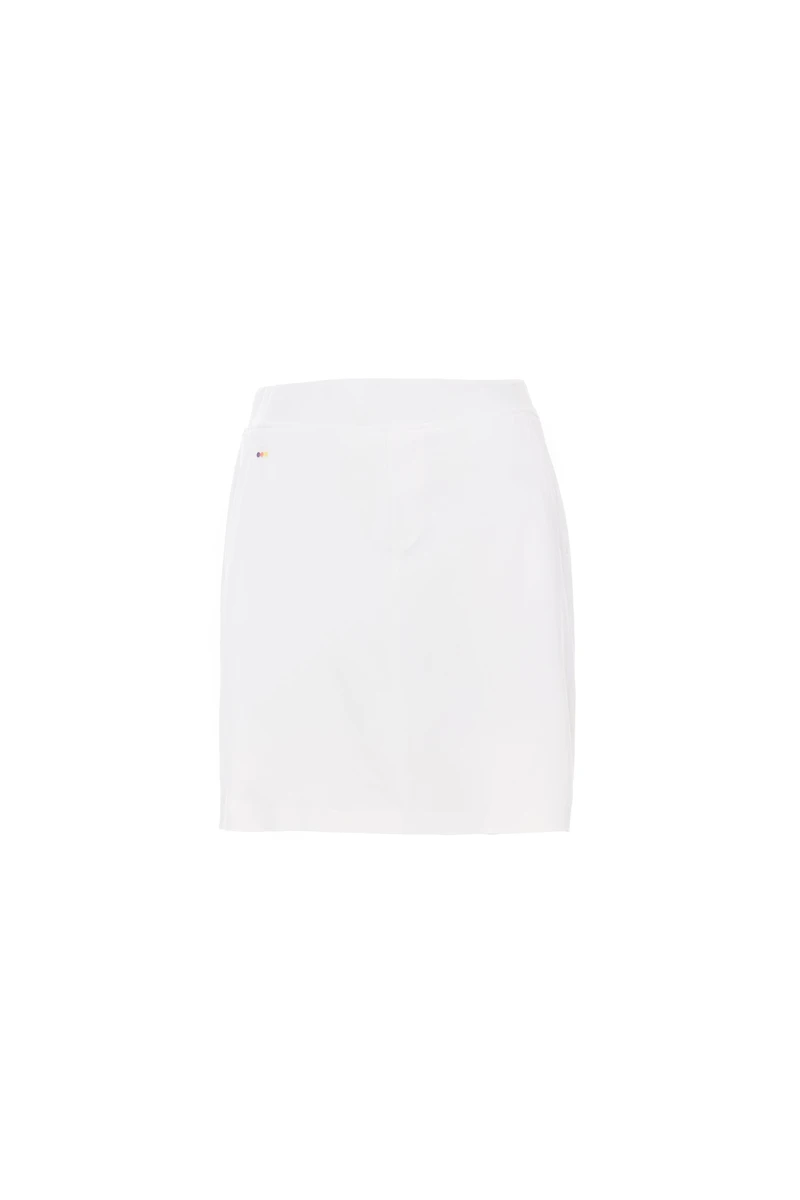 Women's Solid 18 Inch Skort