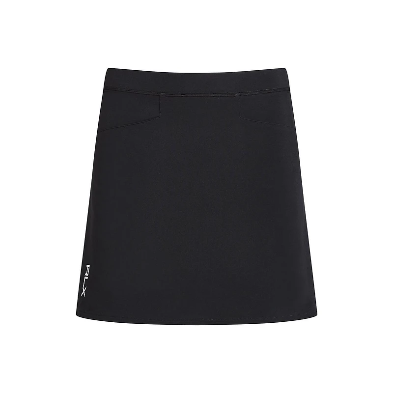 Women's Solid Pleated 17 Inch Aim Skort