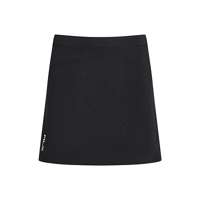 Women's Solid Pleated 17 Inch Aim Skort