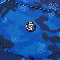 Men's Printed Mid Tech Jersey 1/4 Zip Pullover