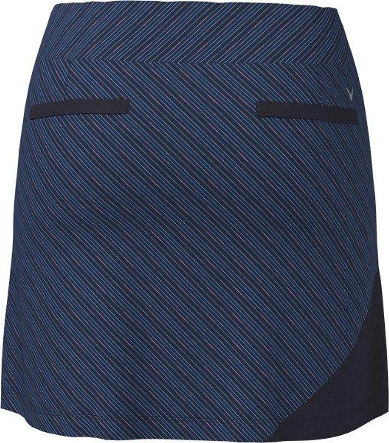 Women's Reflection Stripe 17 Inch Skort