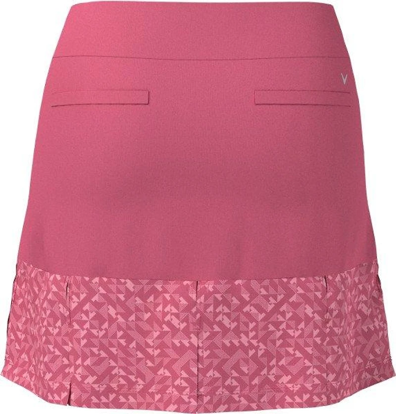 Women's Pleated 17 Inch Skort