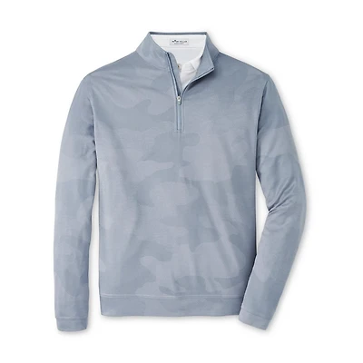 Men's Perth Camo Performance Jacquard 1/4 Zip Pullover