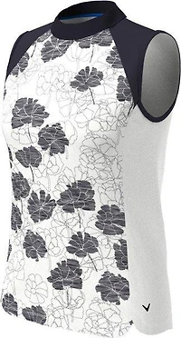 Women's Floral Print Sleeveless Top