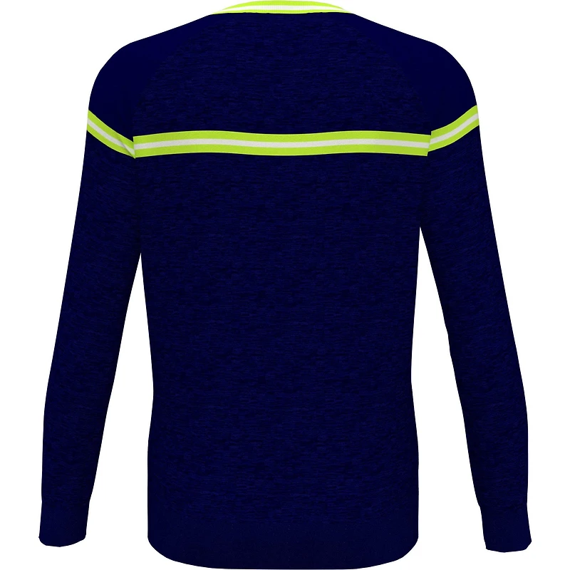 Men's Mixed Media Crewneck Sweater