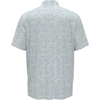 Men's All Over Micro Abstract Short Sleeve Polo