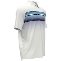 Men's Engineered Fluid Stripe Short Sleeve Polo