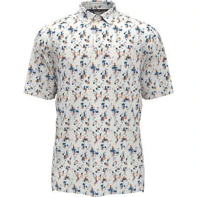 Men's Chev Geo Ergo Short Sleeve Polo