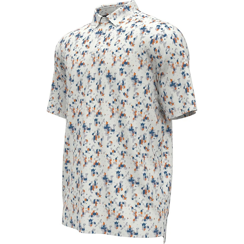 Men's Chev Geo Ergo Short Sleeve Polo