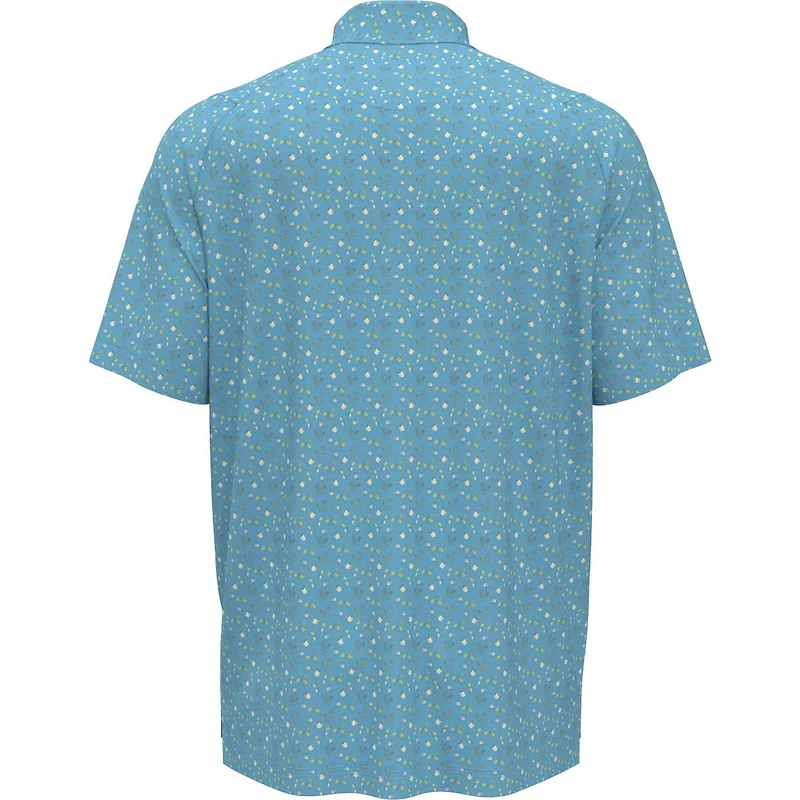 Men's All Over Novelty Short Sleeve Polo
