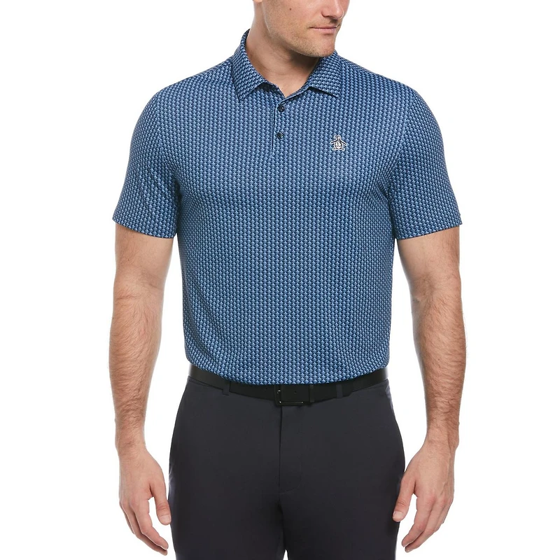 Men's All Over Pete Short Sleeve Polo
