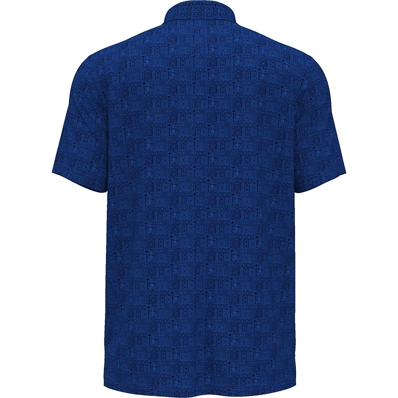 Men's Chi Chi All Over Tribal Short Sleeve Polo