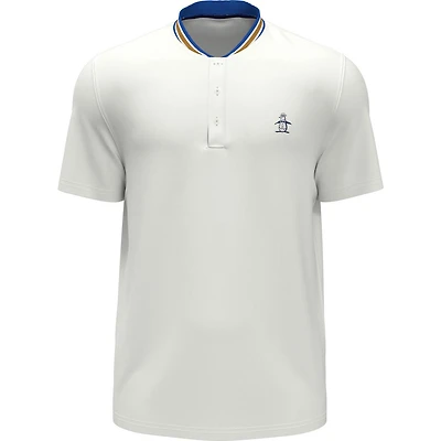 Men's Chi Chi Heritage Tipped Mock Short Sleeve Polo