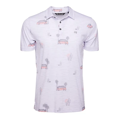 Men's Four Wheeling Short Sleeve Polo