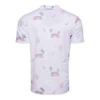 Men's Four Wheeling Short Sleeve Polo