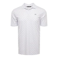 Men's Green Glow Short Sleeve Polo