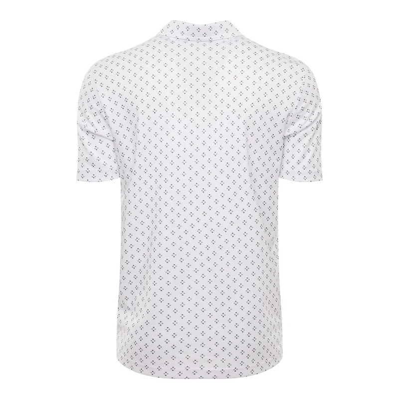 Men's Green Glow Short Sleeve Polo
