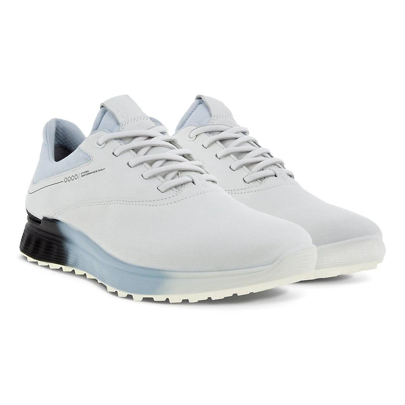 Men's S-Three Spikeless Golf Shoe - White/Blue