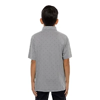 Boys Cliff Jumping Short Sleeve Polo