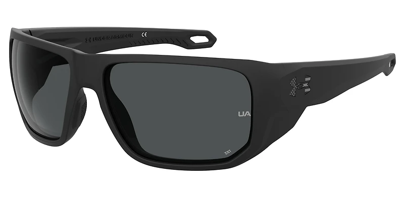 Attack 2 Matte Black-USA/Grey ANSI Sunglasses