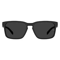 Unisex Assist 2 Matte Black/Grey Sunglasses