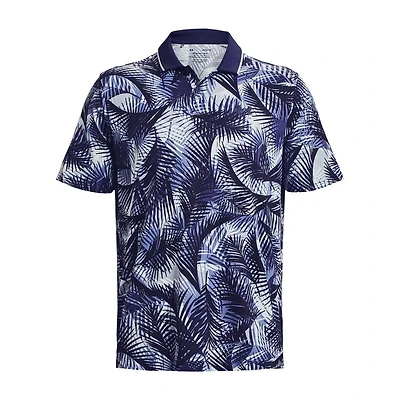 Men's Iso-Chill Graphic Palm Short Sleeve Polo