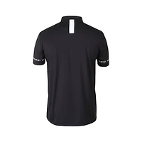 Men's Solid Henley Collar Short Sleeve Polo