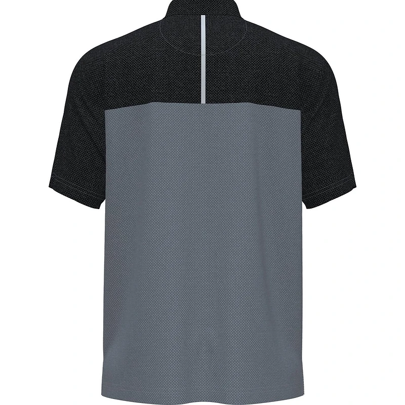 Men's Airflux Colour Block Short Sleeve Polo