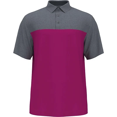 Men's Airflux Colour Block Short Sleeve Polo