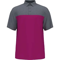 Men's Airflux Colour Block Short Sleeve Polo